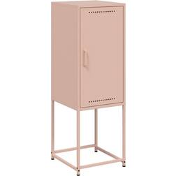 vidaXL Tall Pink Storage Cabinet 39x107cm