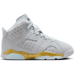 Nike Jordan 6 Retro PS - Pure Platinum/Metallic Gold/Coconut Milk/Glacier Blue