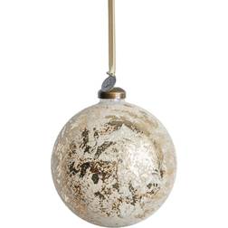 Lene Bjerre Clearena White/Gold Juletræspynt 10cm