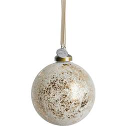 Lene Bjerre Clearena Off White/Gold Juletræspynt 8cm