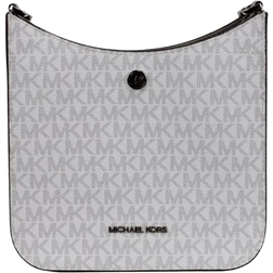 Michael Kors Briley Small Logo Messenger Bag - Bright White