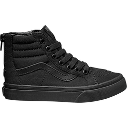 Vans Kid's Sk8-Hi Zip Shoe - Black