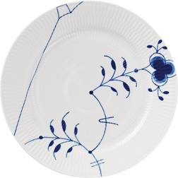 Royal Copenhagen Blå Mega Riflet Tallerken Flat tallrik 27cm