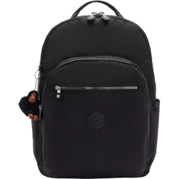 Kipling Seoul Extra Large 17" Laptop Backpack - True Black Tonal