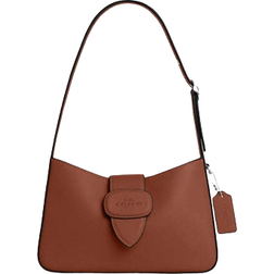 Coach Outlet Eliza Shoulder Bag With Leather Covered Closure - Sv/Redwood