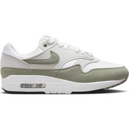 NIKE Air Max 1 W - White/Neutral Grey/Black/Light Army