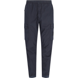 Stone Island Cuffed Cargo Trousers - Navy