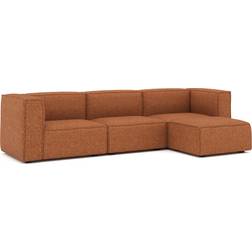 AllModern Shonnard Rust Sofa 123.6" 4pcs 4 Seater