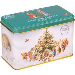 New English Teas Peter Rabbit & Friends at Christmas Tea Tin 2.8oz 40