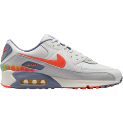 Nike Air Max 90 Premium M - Summit White/Ashen Slate/Pure Platinum/Bright Crimson