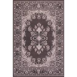 runrug Traditional Poly Lancashire Grey 120x120cm