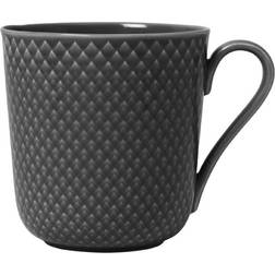 Lyngby Porcelæn Rhombe Earth Kaffekop 39cl