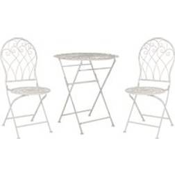 Beliani Metal Garden Bistro Set