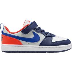 Nike Court Borough Low Recraft PSV - Midnight Navy/Team Orange/Light Silver/Hyper Royal