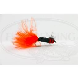 Fly-Dressing Montana Streamer svart/orange size 8