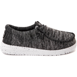 Hey Dude Kid's Wally Casua - Black/White