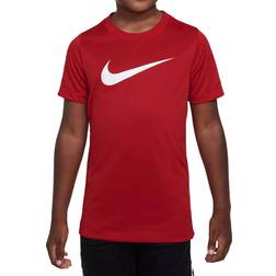 Nike Big Kid's Dri-FIT Legend T-shirt - University Red/White (DX1123-657)