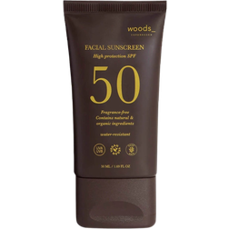 Woods Copenhagen Facial Sunscreen SPF50 50ml