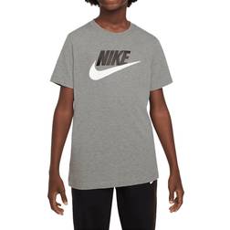 Nike Older Kid's Sportswear T-shirt - Dark Grey Heather (FZ5178-063)