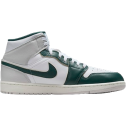 NIKE Air Jordan 1 Mid SE M - White/Sail/Neutral Grey/Oxidised Green