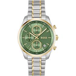 BOSS analógico 'GRAND TOUR' oro verde plata One Size