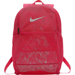 Nike Brasilia Mesh 9.0 Training Backpack - Rush Pink/White