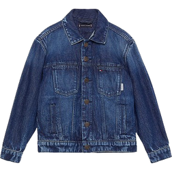 Tommy Hilfiger Essential Oversized Trucker Denim Jacket - Rivendeldark (KB0KB081351A8)