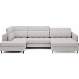 Furniturebox Berrto Light Grey Sofa 306cm 5-seter