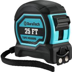 DuraTech magnetic 25ft 1/8 retractable Black Measurement Tape