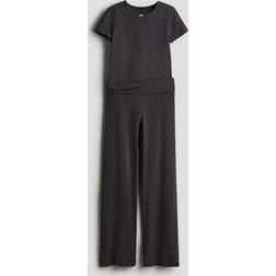 H&M Girls Grey Cotton jersey pyjamas 12-14Y