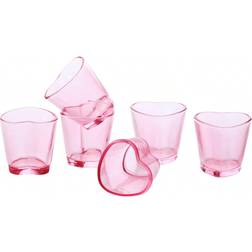 Shein Pcs Heart Shaped Shot Glass 4.4cl 6pcs