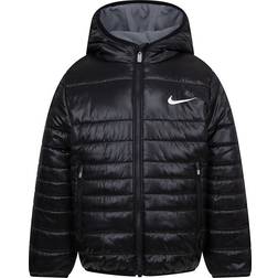 Nike Kid's Quilted Jacket - Black (86M362-023)