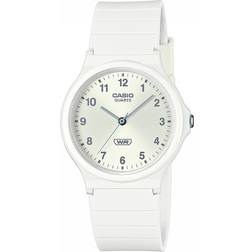 Casio MQ-24B-7B Herre 35 mm Digitalt Kvarts Mineralglas White 35 mm