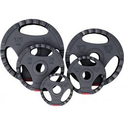 Gorilla Sports Viktskivor PRO 51mm Trigrip 1.25-15kg