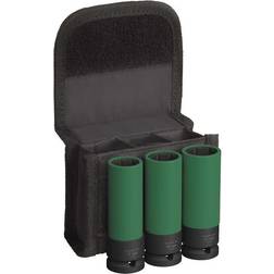 Bosch PRO Impact 1/2" Extra Deep Set (3 Piece) in Green Plastic Socket Bit