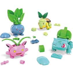 Mattel MEGA Pokémon Gräs-Typ Tränare 118 Delar