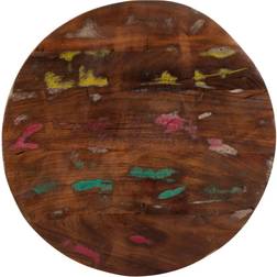 vidaXL Round Reclaimed Multicolour Bordplade 40cm