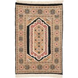 RugVista Bokhara Schwarz, Braun, Beige 62x91cm