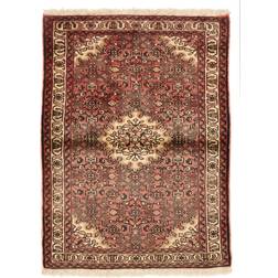 RugVista Hosseinabad Svart, Röd, Brun 114x152cm