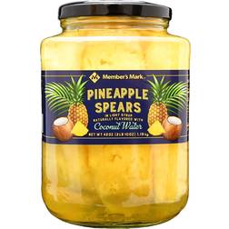 Member's Mark Pineapple Spears in Coconut Water 42oz 1pack
