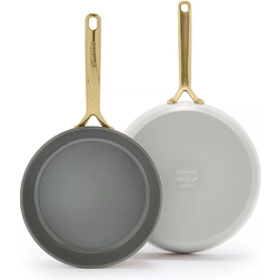 GreenPan GP5 Champagne Ceramic Nonstick Cream Juego de utensilios de cocina 2 Piezas