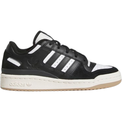 adidas Junior Forum Low - Core Black/Cloud White/Cream White