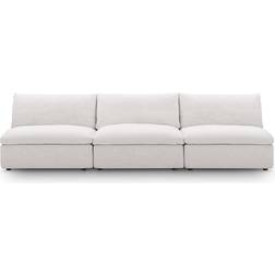 modway Commix Down Beige Sofa 105" 3 Seater