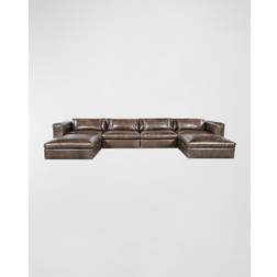 Hooker Furniture Wilder Dark Chocolate Sofa 165" 6