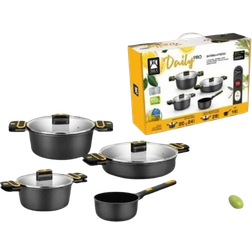 Bra Daily Pro Cookware Set with lid 4 Parts