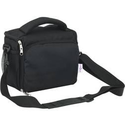 vidaXL vidaXL Camera Bag with Waterproof Cover Camera Backpack Black Oxford Fabric