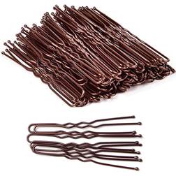 Shein Hair Pins for Buns U Shaped Hair Pins Brown Hair Bun