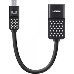 Belkin DisplayPort Mini - HDMI M-F 0.4ft