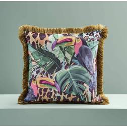 WERNS Toucan & Monstera Komplett dekorationskudde Multifärgad (45x45cm)