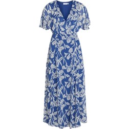 Vila Party Maxi Dress - True Blue